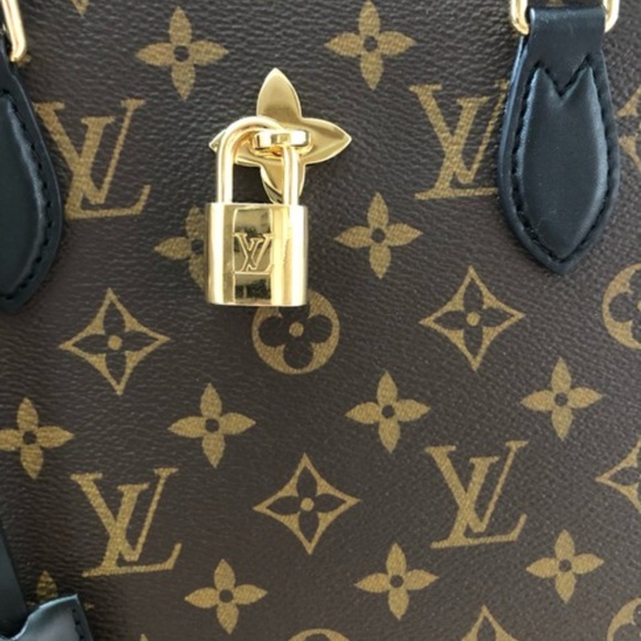 Louis Vuitton Flower Zip Tote MM M44347 Noir - Picture 3 of 5